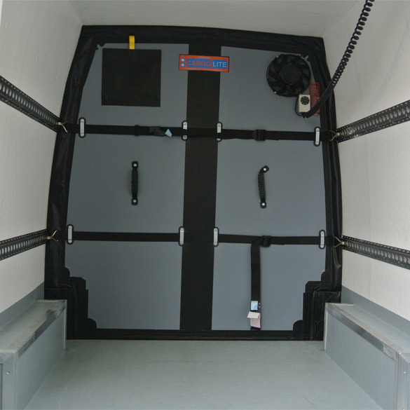 Dual compartment freezer van