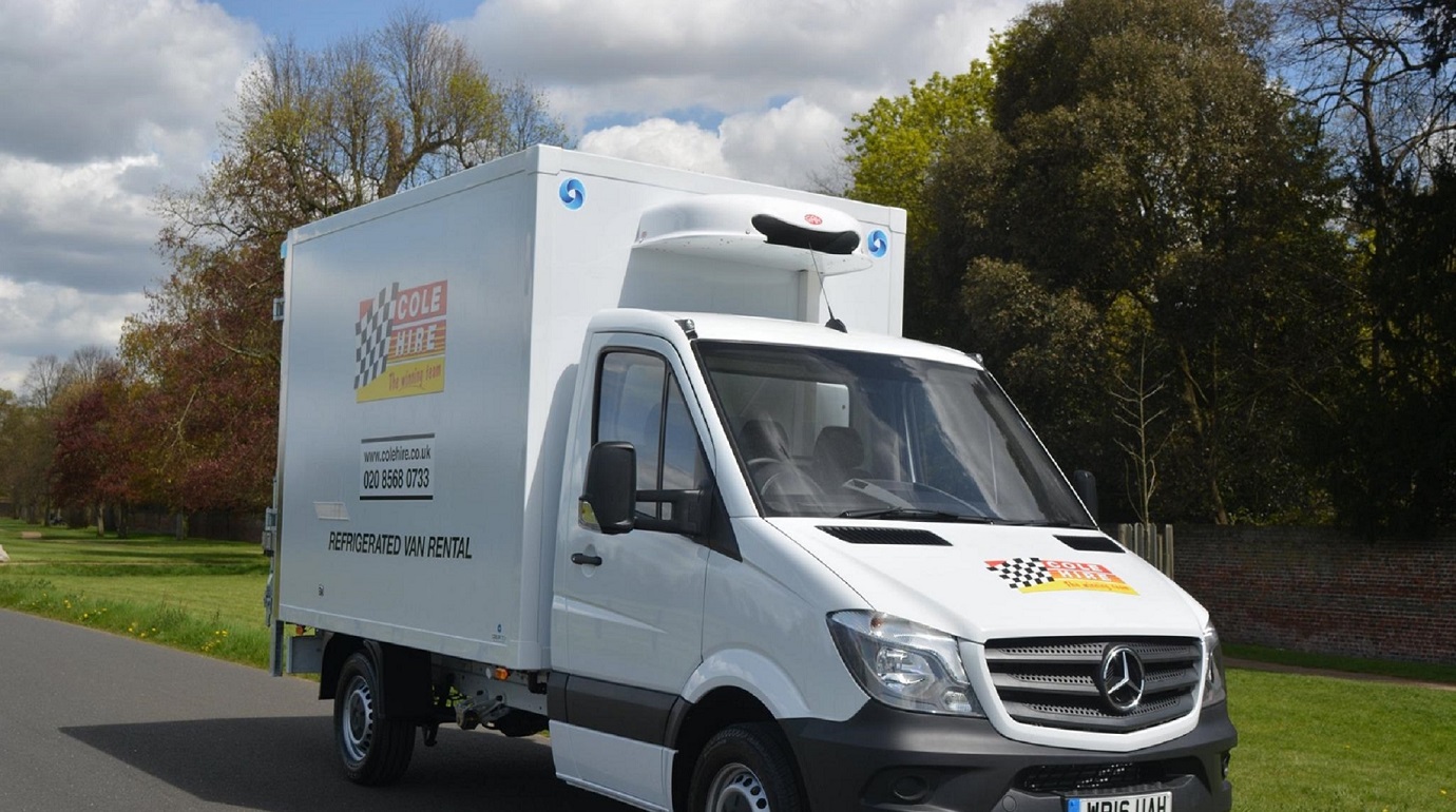 Cole Hire Self Drive Refrigerated Vans in London and Luton Van Hire in London